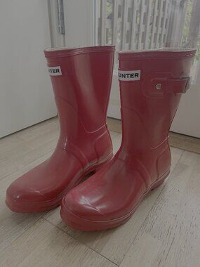 Red Hunter Rain Boots